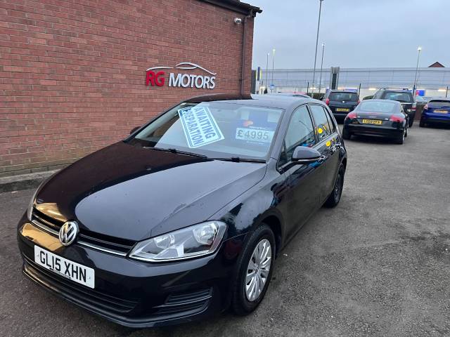 Volkswagen Golf 1.2 TSI S Black 5dr Hatch Hatchback Petrol Black