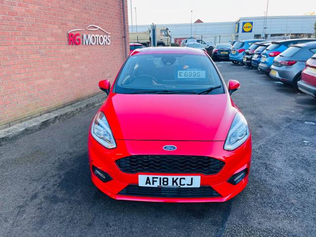 2018 Ford Fiesta 1.5 TDCi 120 ST-Line Red 3dr Hatch