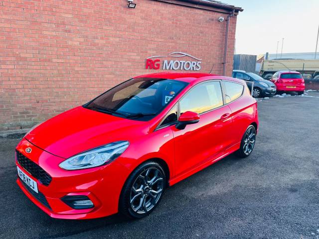 Ford Fiesta 1.5 TDCi 120 ST-Line Red 3dr Hatch Hatchback Diesel Red