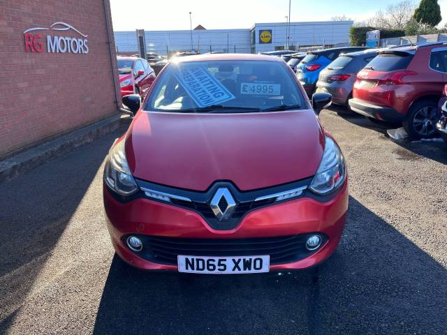 2016 Renault Clio 1.5 dCi 90 Dynamique MediaNav Energy Red 5dr