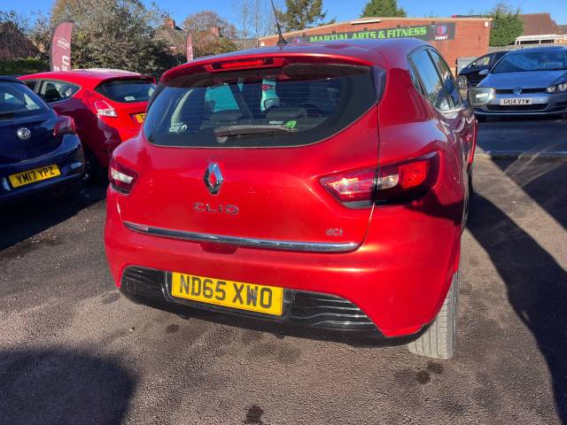 2016 Renault Clio 1.5 dCi 90 Dynamique MediaNav Energy Red 5dr