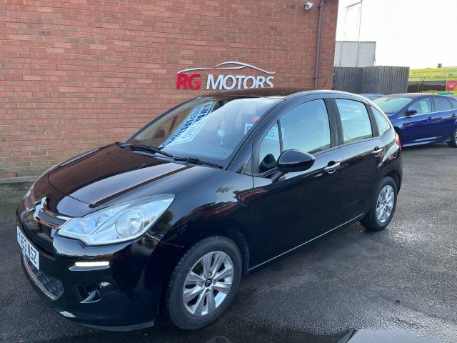 Citroen C3 1.2 VTi VTR+ Black 5dr Hatch Hatchback Petrol Black