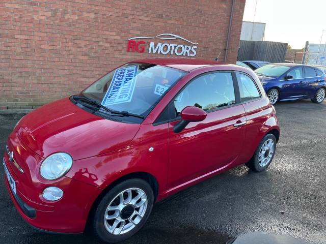 Fiat 500 1.2 Pop Red 3dr Hatch Hatchback Petrol Red