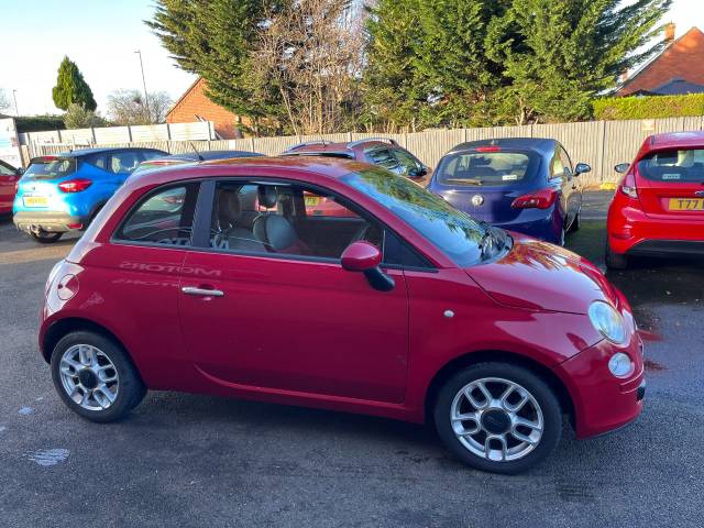 2010 Fiat 500 1.2 Pop Red 3dr Hatch