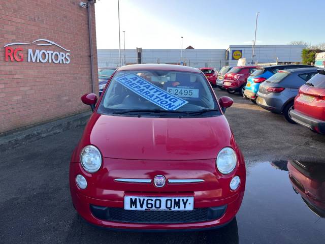 2010 Fiat 500 1.2 Pop Red 3dr Hatch