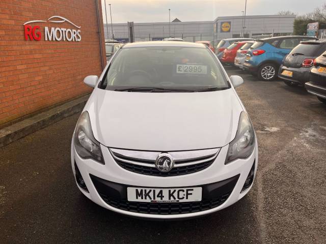 2014 Vauxhall Corsa 1.2 SXi White 3dr Hatch