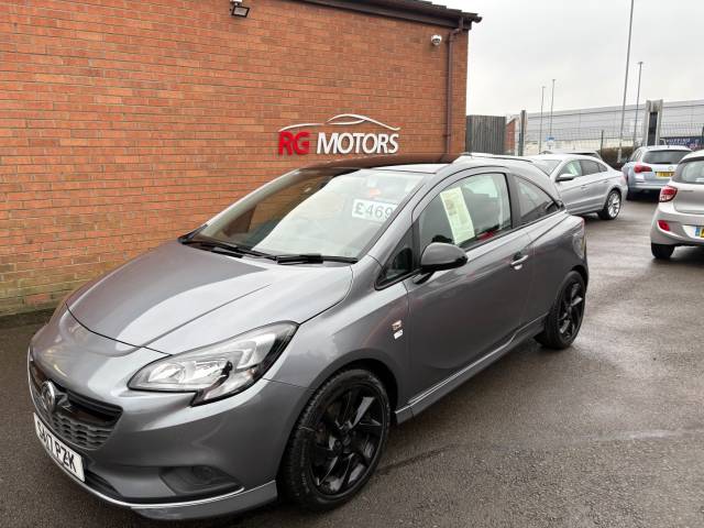 Vauxhall Corsa 1.0T ecoFLEX Limited Edition Grey 3dr Hatch Hatchback Petrol Grey