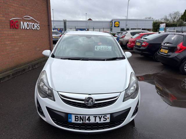 2014 Vauxhall Corsa 1.4 SE White 5dr Hatch