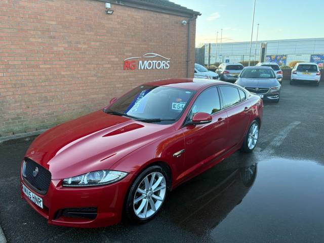 Jaguar XF 2.2d [200] R-Sport Red 4dr Automatic Saloon Diesel Red