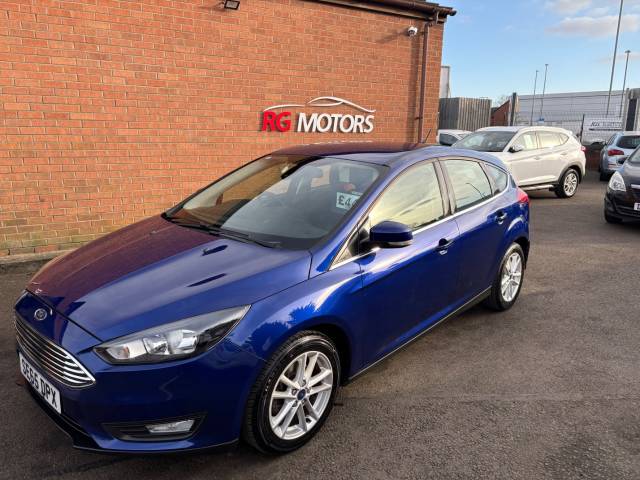 Ford Focus 1.0 EcoBoost Zetec Blue 5dr Hatch Hatchback Petrol Blue