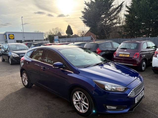 2015 Ford Focus 1.0 EcoBoost Zetec Blue 5dr Hatch