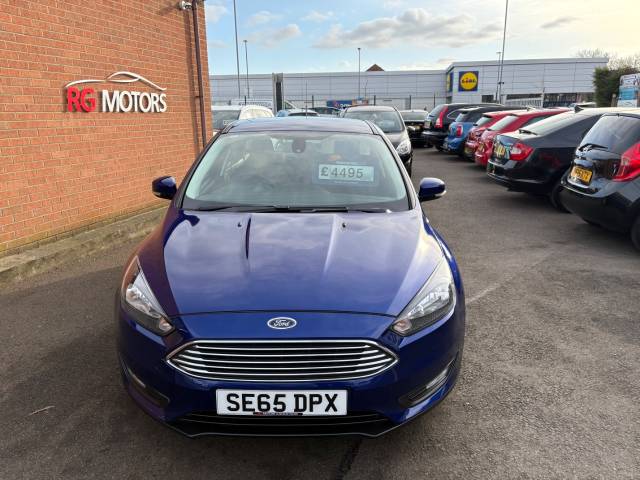 2015 Ford Focus 1.0 EcoBoost Zetec Blue 5dr Hatch