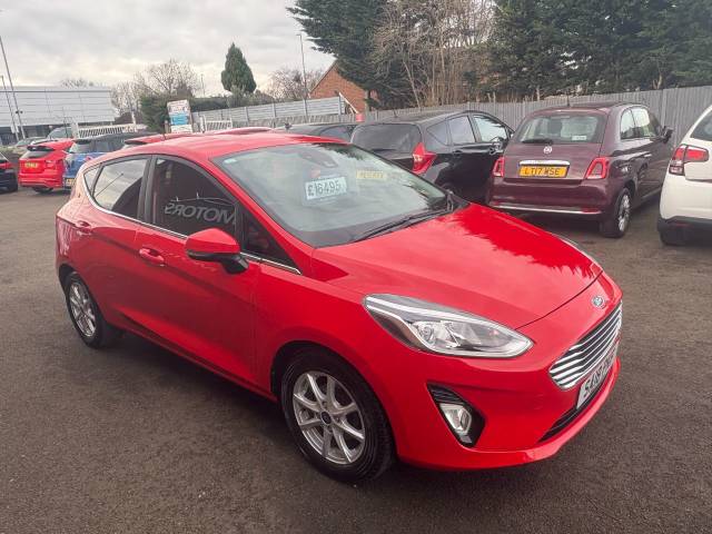 2018 Ford Fiesta 1.1 Zetec Red 5dr Hatch