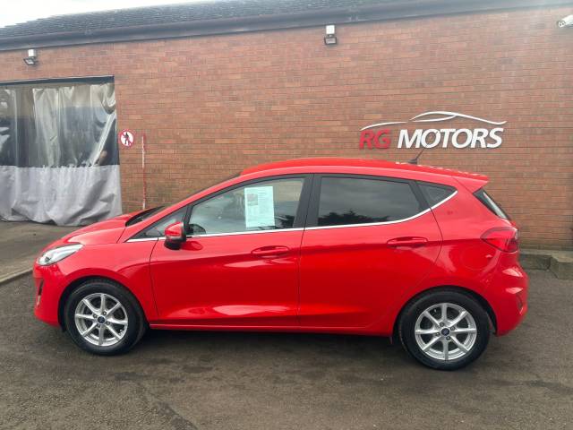 2018 Ford Fiesta 1.1 Zetec Red 5dr Hatch