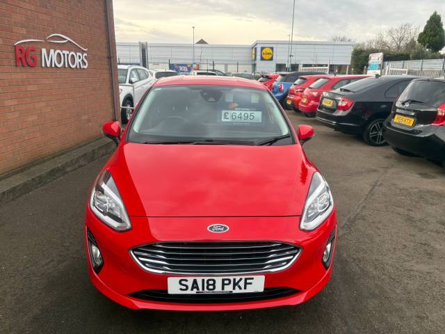 2018 Ford Fiesta 1.1 Zetec Red 5dr Hatch