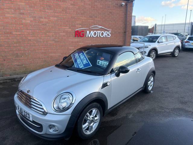 Mini Coupe 1.6 Cooper Silver 3dr Coupe Coupe Petrol Silver