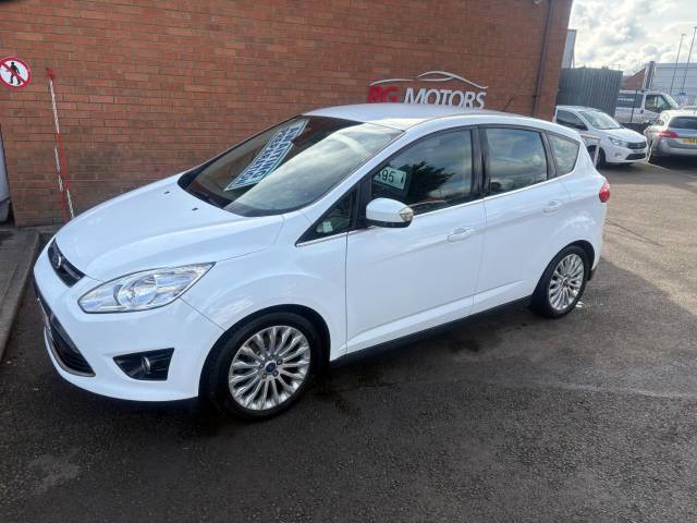 Ford C-MAX 2.0 TDCi Titanium White 5dr Hatch Hatchback Diesel White